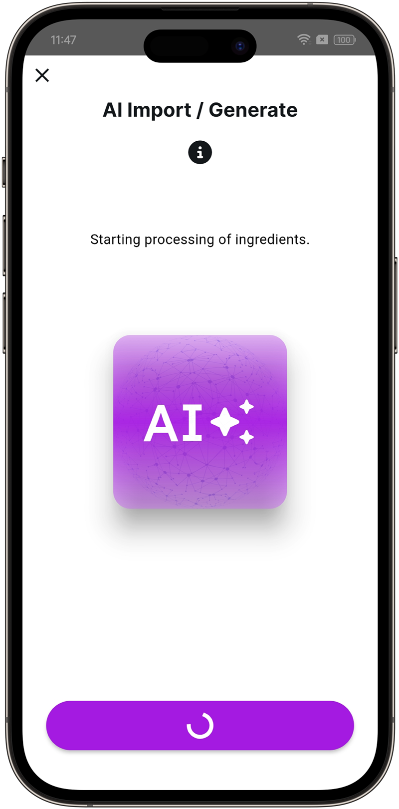 Recipe import